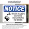 Signmission Safety Culture Sign, 7 in Width, Vinyl Decal, Rectangle OS-2PACK-NS-D-57-L-16860 - alternate 3